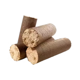 Juego de 60 troncos de madera comprimida