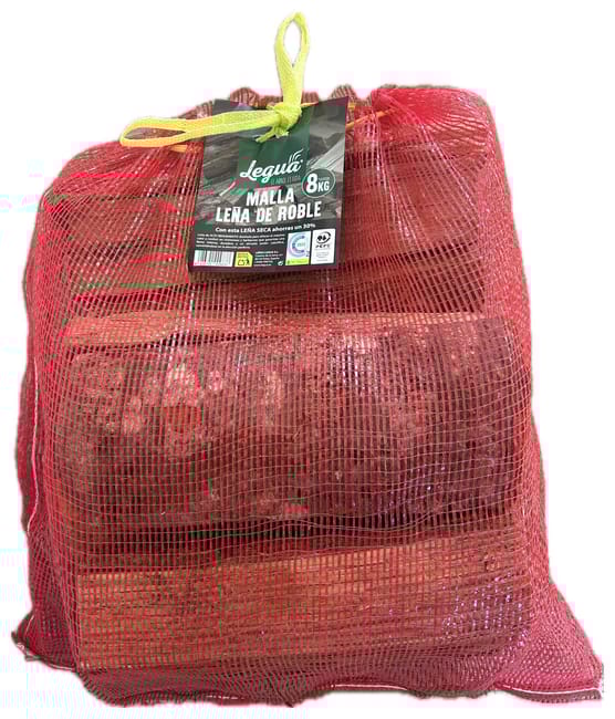 Malla de leña de roble 80kg