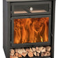 Estufa de leña modelo Zeux HORNO